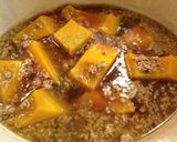 A picture of step 6 of Cooked in One Pan! Kabocha Squash with Ground Meat Ankake Sauce.