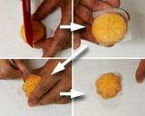 Halloween Pumpkins- Jouyo Manjyu (Wagashi) recipe step 6 photo