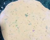 A picture of step 4 of Besan ki Roti.