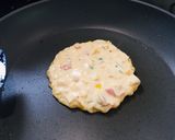 Φωτογραφία βήματος 2 της συνταγής Pizza Pancakes 🍕🥞