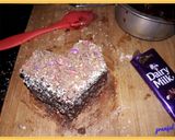 A picture of step 6 of Heart shaped Bread Cake.