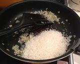 A picture of step 10 of Authentic Vongole Risotto.