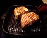 A picture of step 11 of Lemon Herb Couscous With Grilled Pork Chops.