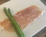A picture of step 5 of Asparagus & Parma Ham.