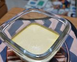 Foto langkah ke 3 dari resep Creme Brulee / Soft Cheese Egg - Snack MPASI 6m+.