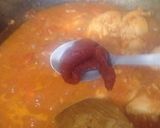 A picture of step 10 of My Tomato Garlic and Onion Chicken in Wine Sauce 😀💚.