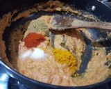 A picture of step 8 of Baby corn masala.