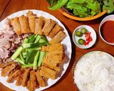 Hình bước làm 3 của món Bún đậu mắm tôm