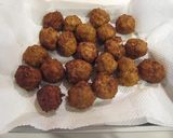 A picture of step 5 of Light and Fluffy Meatballs.