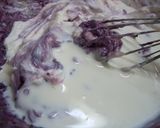 A picture of step 3 of Blueberry Cream Cheese Ice Cream.