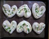 A picture of step 6 of Heart-Shaped Ham and Mayo & Ham and Cheese Rolls.