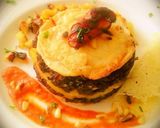 Foto del paso 9 de la receta Tartar de Morcilla, manzana caramelizada y patatas