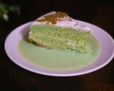A picture of step 22 of Pistachio Tresleches Cake.
