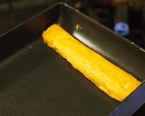 A picture of step 3 of Easy & Cute Heart Tamagoyaki.