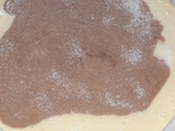 Bizcochuelo marmolado