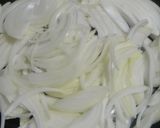 A picture of step 3 of Chunky All-purpose Sweet Onion and Miso Sauce for Gyoza Dumplings.