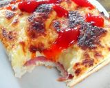 Foto langkah ke 2 dari resep Croque Monsieur.