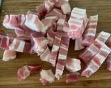 Aromatic braised pork belly in Chinese spices. ไข่พะโล้ recipe step 2 photo