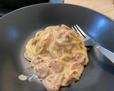 Foto langkah ke 3 dari resep Spaghetti Carbonara.