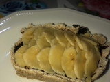 Tartaletas de chocolate y fruta, saludables