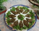 A picture of step 8 of Zhanzhanit Besan Kothimbir Vadi.