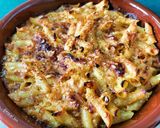 Foto del paso 7 de la receta: Macarrones gratinados con salsa de mascarpone y cebolla