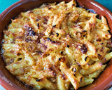 Foto del paso 7 de la receta: Macarrones gratinados con salsa de mascarpone y cebolla