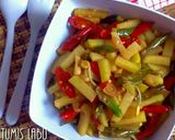Foto langkah ke 4 dari resep Tumis Labu siam Cabe Ijo No MSG.