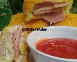 Foto langkah ke 5 dari resep Beef Cheese Potato Square.