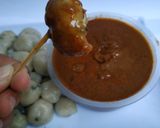 Foto langkah ke 4 dari resep Cilok Sambal Kacang.