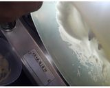 A picture of step 3 of Souffle Pancakes.