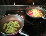 A picture of step 1 of Nasi Goreng.