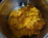 A picture of step 1 of Mango kulfi.