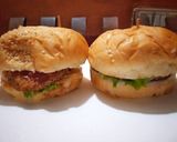 A picture of step 4 of Veg burger.