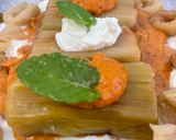 Foto del paso 2 de la receta: Puerros y Calçots con Burrata y Romesco