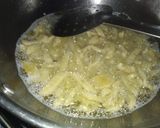 A picture of step 3 of Nimki ya namkinpare.