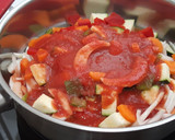 Foto del paso 2 de la receta: Huevos con pisto