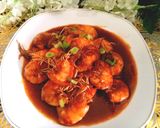 Foto langkah ke 4 dari resep Udang Saus Lada Hitam.