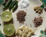 A picture of step 2 of Coriander and curd Chutney.