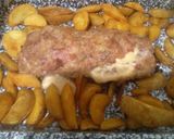 Sajtos-sonkás tekercs recept fázis 3 fotója