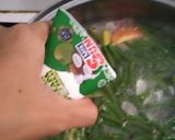 Foto langkah ke 3 dari resep 44. Kacang Panjang Tahu Kuah Santan.