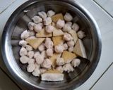 Foto langkah ke 3 dari resep Bakso ikan tenggiri kenyal.