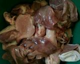 Foto langkah ke 1 dari resep Ampela & Kentang Balado.
