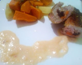 Foto del paso 9 de la receta: Bondiola rellena con pasas uva zanahoria bacon con sals queso