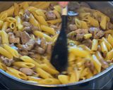 Foto del paso 7 de la receta: One pot de pasta con pavo y setas