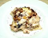 Foto del passaggio 9 della ricetta Lasagna con Radicchio, Salsiccia, Gorgonzola e Noci