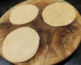 A picture of step 2 of Wheat flour Puri.