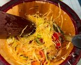 รูปขั้นตอนการทำที่ 3 ของ ส้มตำไทยมะละกอ