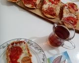 Pas rețetă Sandwich - Toast deschis 3 fotografie