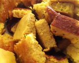 A picture of step 10 of Dhokla chat chatore.